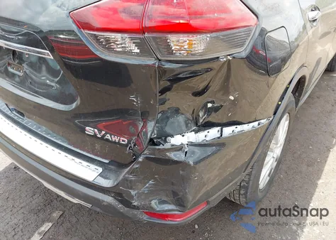 2017 Nissan Rogue Sv из США, поврежденный, VIN KNMAT2MV3HP557601